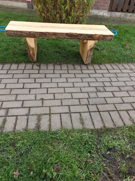 Gartenbank Klassik ohne Lehne 1,40 m