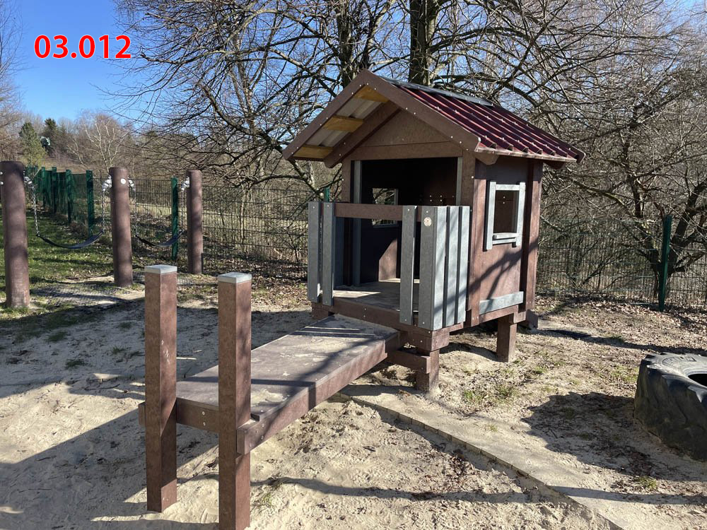 Fischerhütte mit Bootssteg